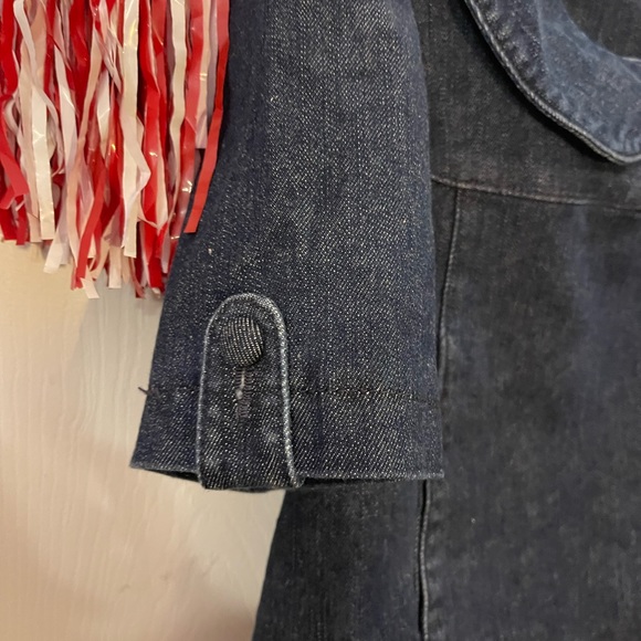 Anthropologie Freedom of Choice denim jacket in large - Picture 7 of 8
